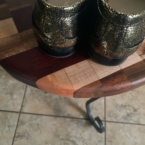 Jack Rogers Remy Loafers Metallic Gold Sparkle Slip-On Flats Preppy Academia 8B - Picture 14 of 16